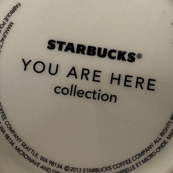 Starbucks 2013 You Are Here Collection Coffee Mug  Portland  14 Oz - Picture 3 of 3